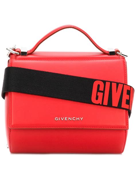 givenchy red mini bag|givenchy mini pandora bag.